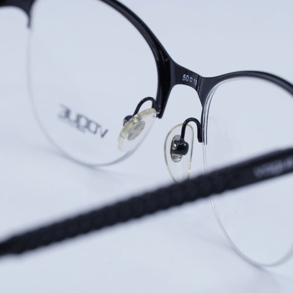 🕶️ New Vogue VO3998 352 Eyeglasses - Black/Silver Frame 50mm - Picture 9 of 11